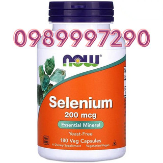 Viên uống bổ sung Selenium hàm lượng 200mcg của NOW FOODs