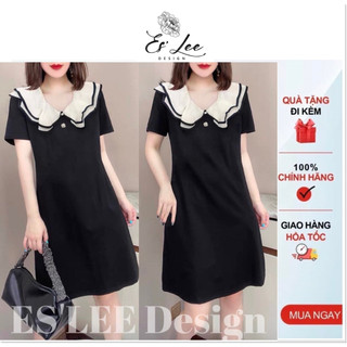 Đầm nữ bigsize che bụng từ 45kg - 110kg. Đầm dự tiệc bigsize. Chất liệu vải Manggo mềm mát, co giãn, thấm hút mồ hôi.
