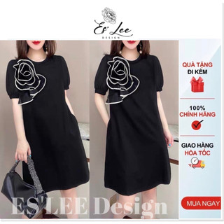Đầm nữ bigsize che bụng từ 45kg - 110kg. Đầm dự tiệc bigsize. Chất liệu vải Manggo mềm mát, co giãn, thấm hút mồ hôi.