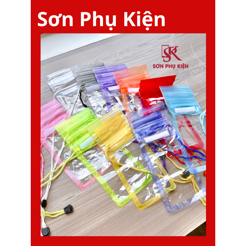 Túi Chống Nước Điện Thoại Trơn Đi Biển Đi Bơi - Cảm ứng dưới nước cực nhạy
