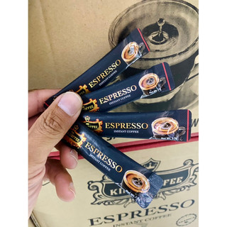 Cà phê đen hoà tan KING COFFEE ESPRESSO (Hộp 100 gói)