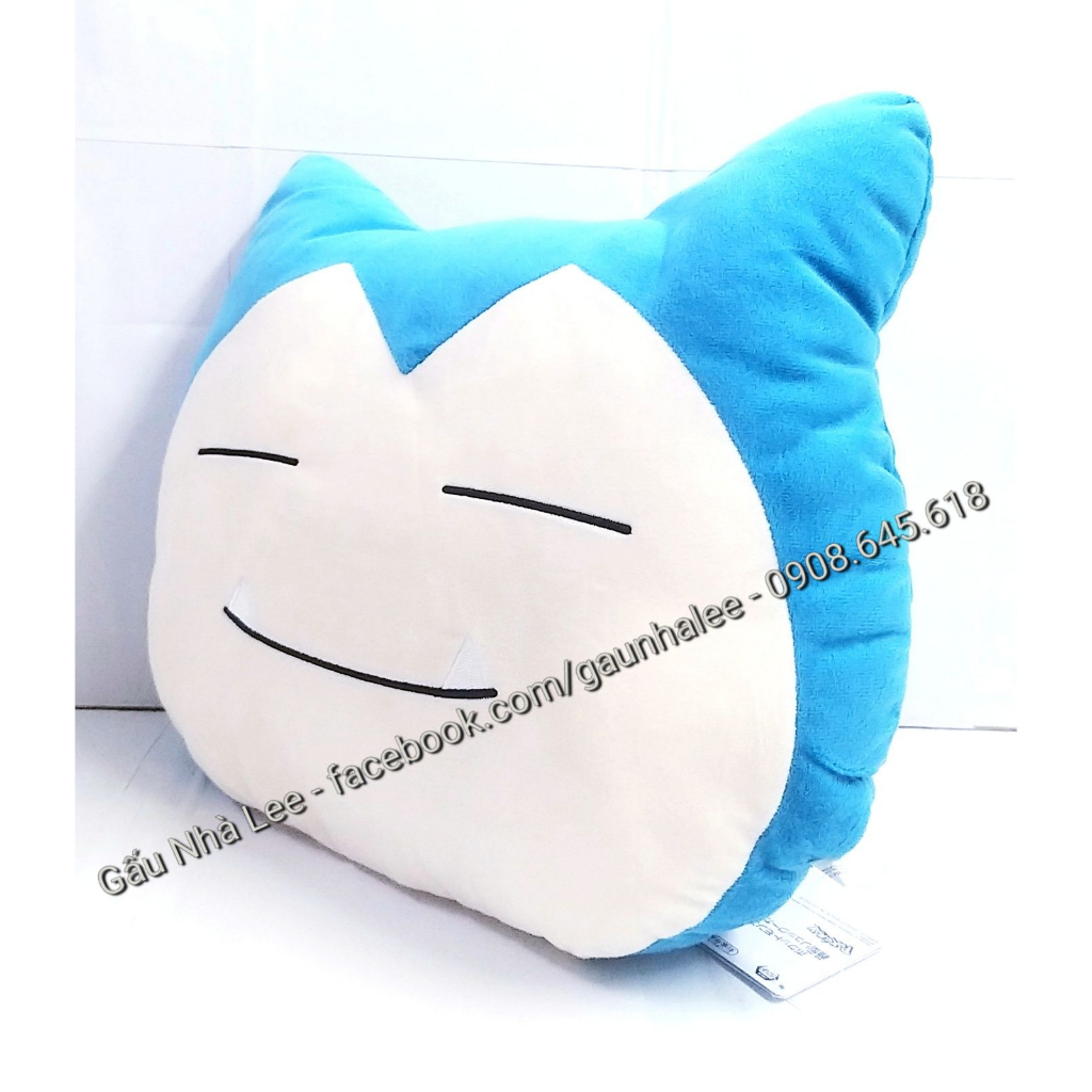 Balo P0kemon Snorlax, size 36cm, lông đẹp mịn xịn sò, mới 100%, full tem tag giấy