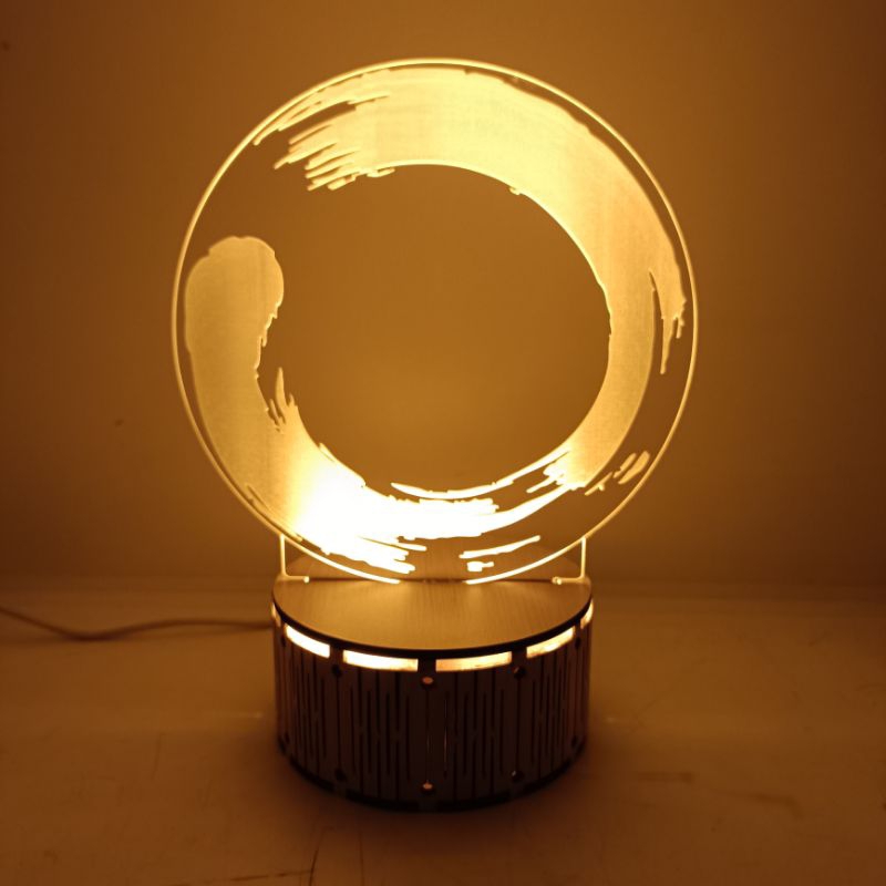 Đèn 3D Led - Thiền