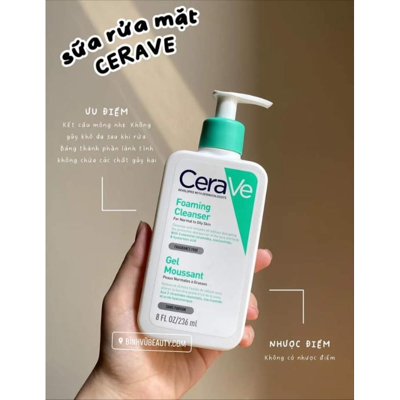 SỮA RỬA MẶT CERAVE