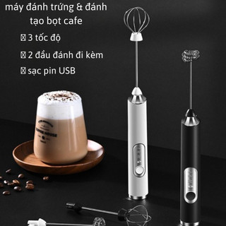 Máy đánh cà phê tạo bọt sokany , máy đánh trứng mini cầm tay chính hãng