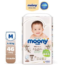 MOONY NATURAL TÃ QUẦN M46 (5 -10KG)
