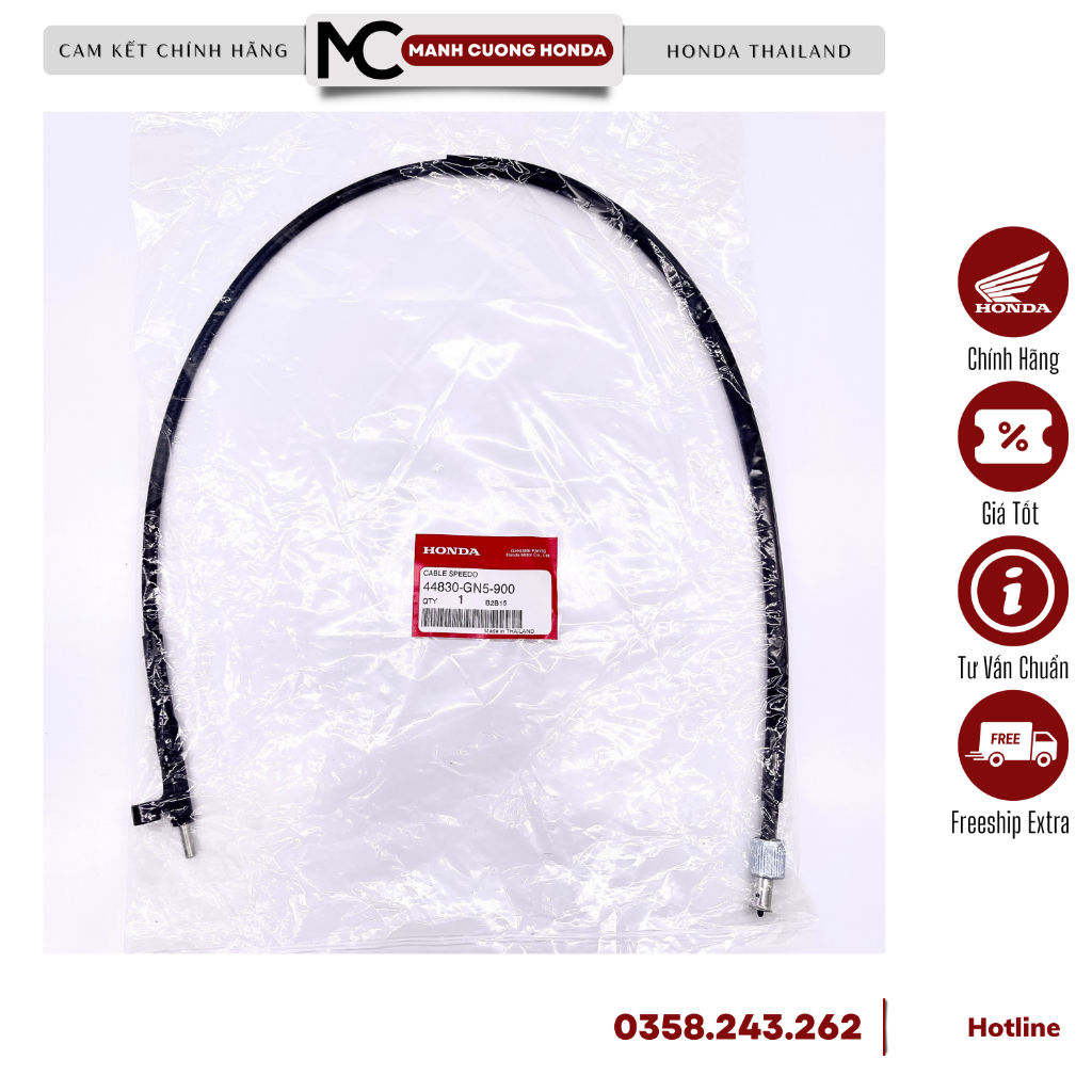 Dây Congtomet Dream C100 Thái ( HONDA THAILAND chính hãng ) (44830-GN5-900)