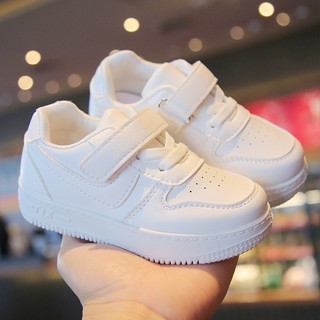 Giày Thể Thao Trắng Cho Bé Trai Bé Gái Phong Cách Thời Trang Hàn Quốc Siêu Mềm Nhẹ Size Từ 21-38 Siêu Nhẹ Siêu Êm Chân