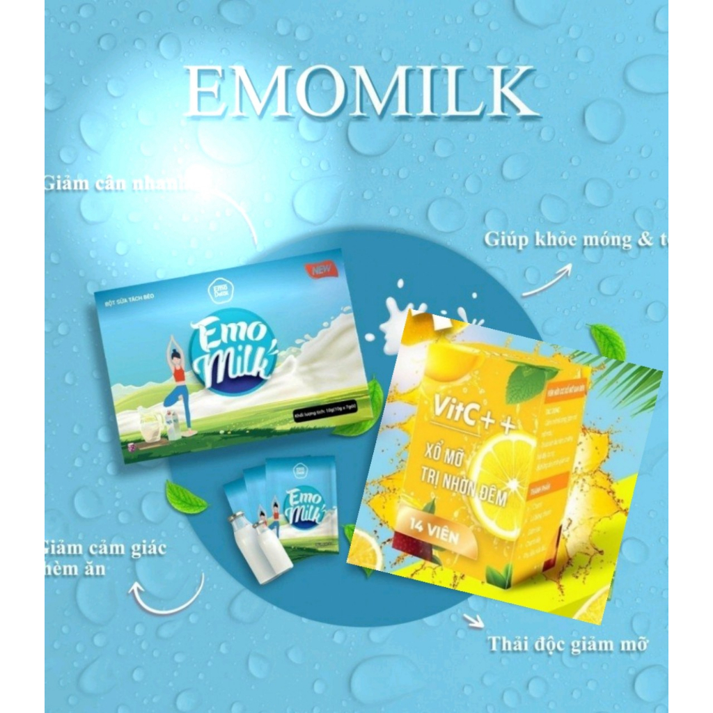 GIẢM CÂN VỊ SỮA KÈM XỔ MỠ HIỆU QUẢ CHÍNH HÃNG