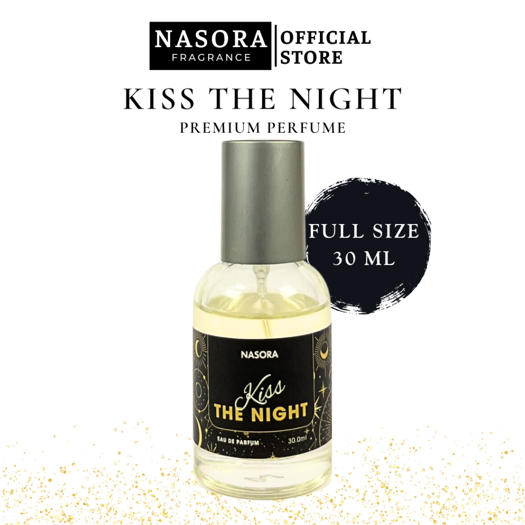 Nước Hoa Nữ Nasora Kiss The Night Hương Thơm Ngọt Ngào, Bí Ẩn, Cá Tính, Khác Biệt, Full Size Dạng Xịt 30ML