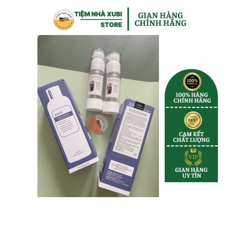 ( Chính Hãng) Nước Hoa Hồng Toner Cấp Ẩm Cho Da Klairs 180ml