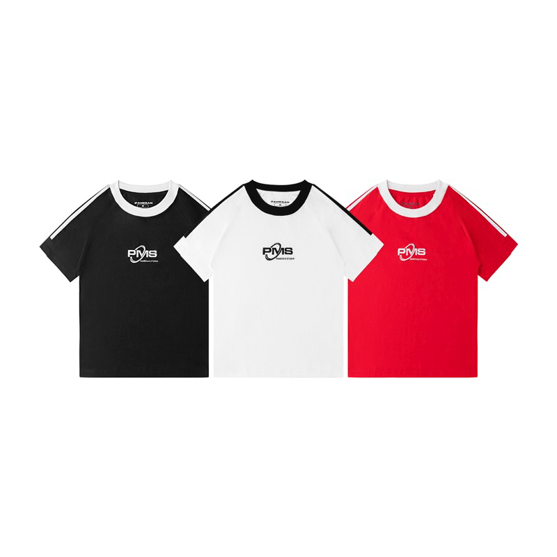 Áo Thun Baby Tee, Ringer Tee, áo phông Pamesan, Cotton