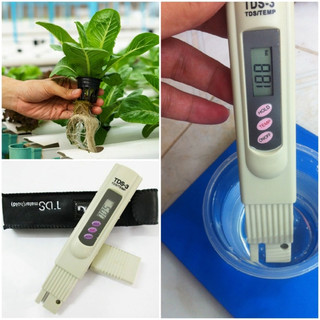 Máy đo nồng độ dinh dưỡng thủy canh tds-3, bút đo nồng độ chất lượng nước sinh hoạt, nước uống