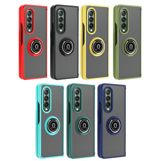 Ốp lưng samsung z fold 5 / z fold 4 chống sốc iring nam châm - bum store galaxy case