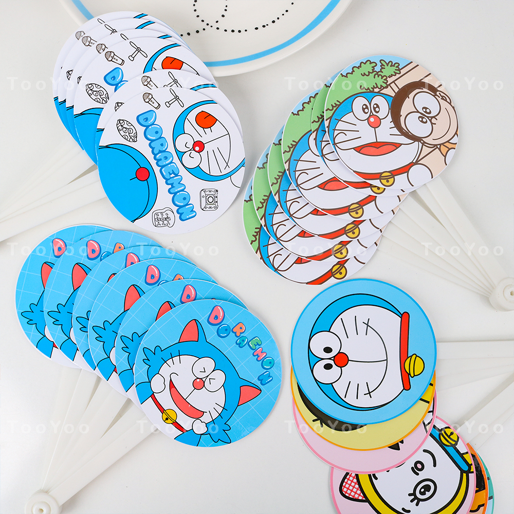 Quạt 6 cánh Doraemon Doremon dễ thương cute BK00023