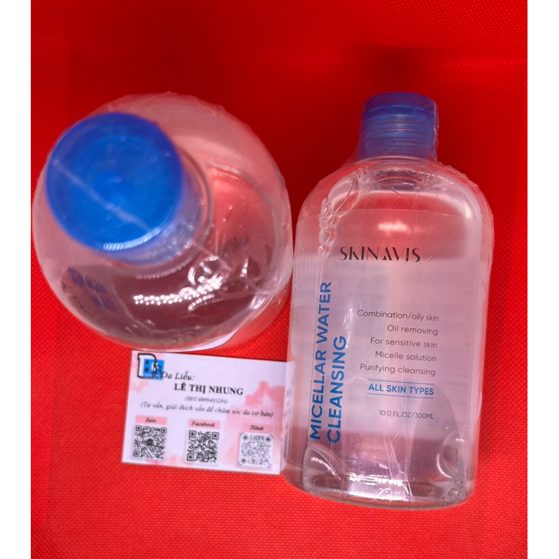 Nước Tẩy Trang Làm Sạch Sâu  Skinavis Micellar Water 300ML
