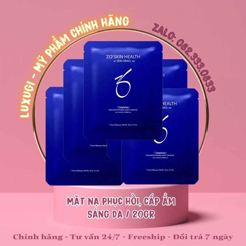 Mặt nạ trắng sáng da Zo Skin Health Ossential Brightening Masque