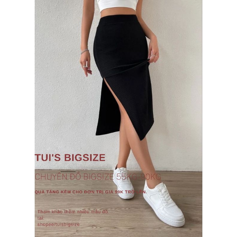 CHÂN VÁY MINI XẺ TÀ BIGSIZE 90KG🔥🔥🔥