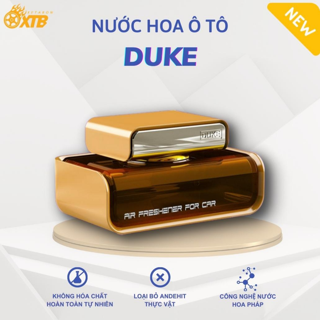 Nước hoa ô tô Duke cao cấp nhập khẩu từ Pháp chiết xuất 100% từ thiên nhiên khử mùi chống say xe tốt cho sức khỏe | BigBuy360 - bigbuy360.vn