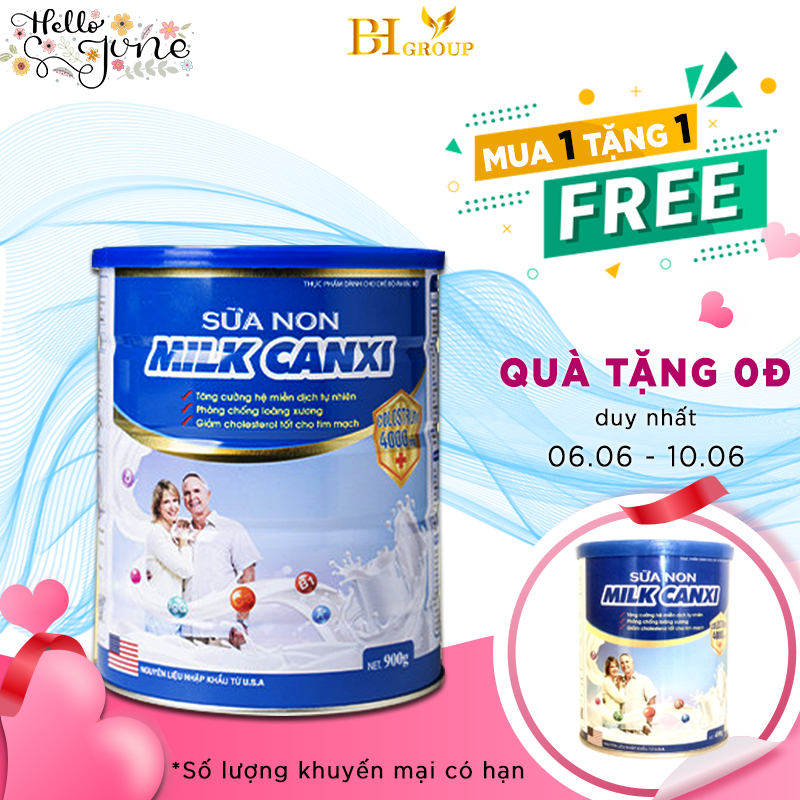 Sữa Non Milk Canxi 900g - Chìa Khóa Vàng Cho Sức Khỏe - Thực Phẩm Dinh Dưỡng Hoàn Hảo Cho Mọi Nhà - Bảo Hưng Group