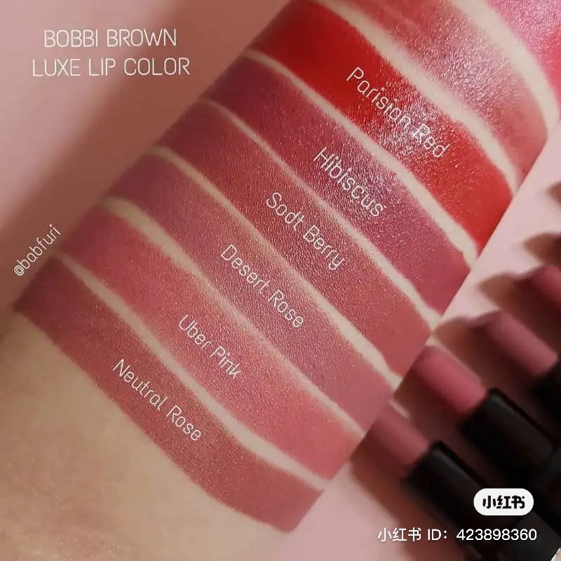 Son Kem Siêu Hot Bobbi Brown Size Mini Màu Rubi Cực Sang Chảnh