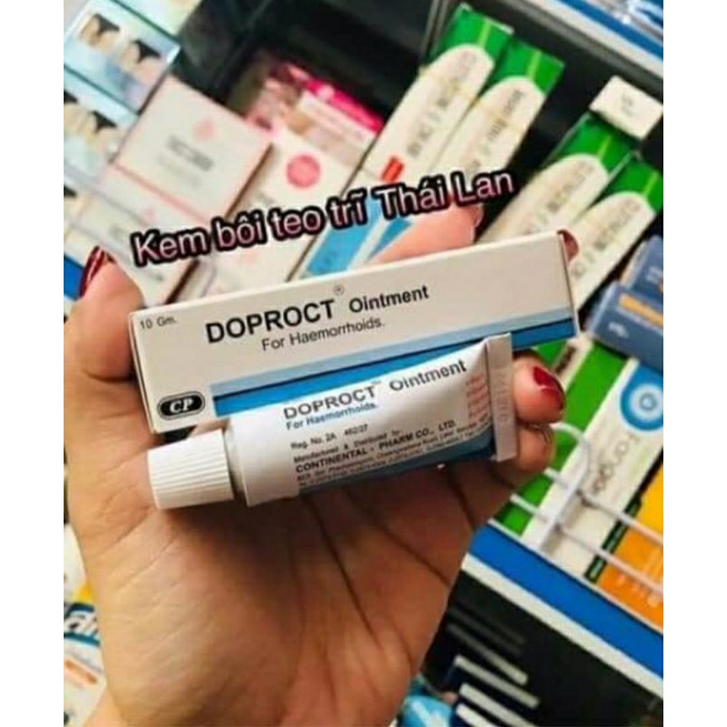 Kem bôi trĩ Doproct Thái Lan