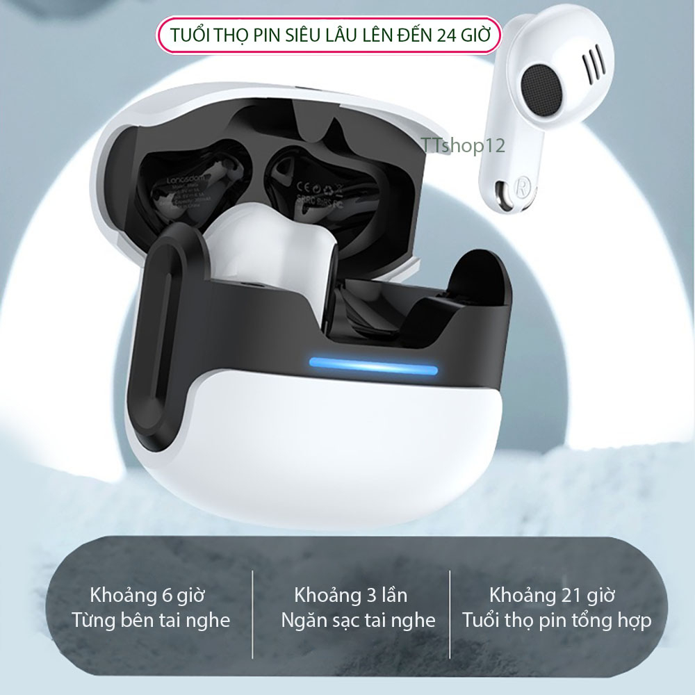 Tai Nghe Bluetooth Gaming InPods G11Theta Bluetooth 5.3, Âm thanh đỉnh cao, Pin 6h, Chống nước X6, Cảm biến vân tay