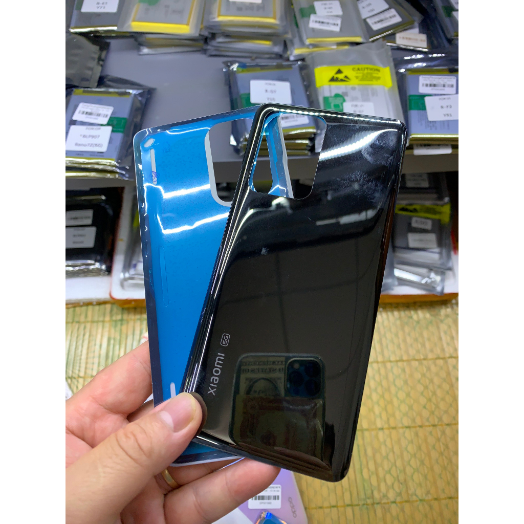 Bộ vỏ, khung xương, kính lưng zin xiaomi Mi 11T - 5G