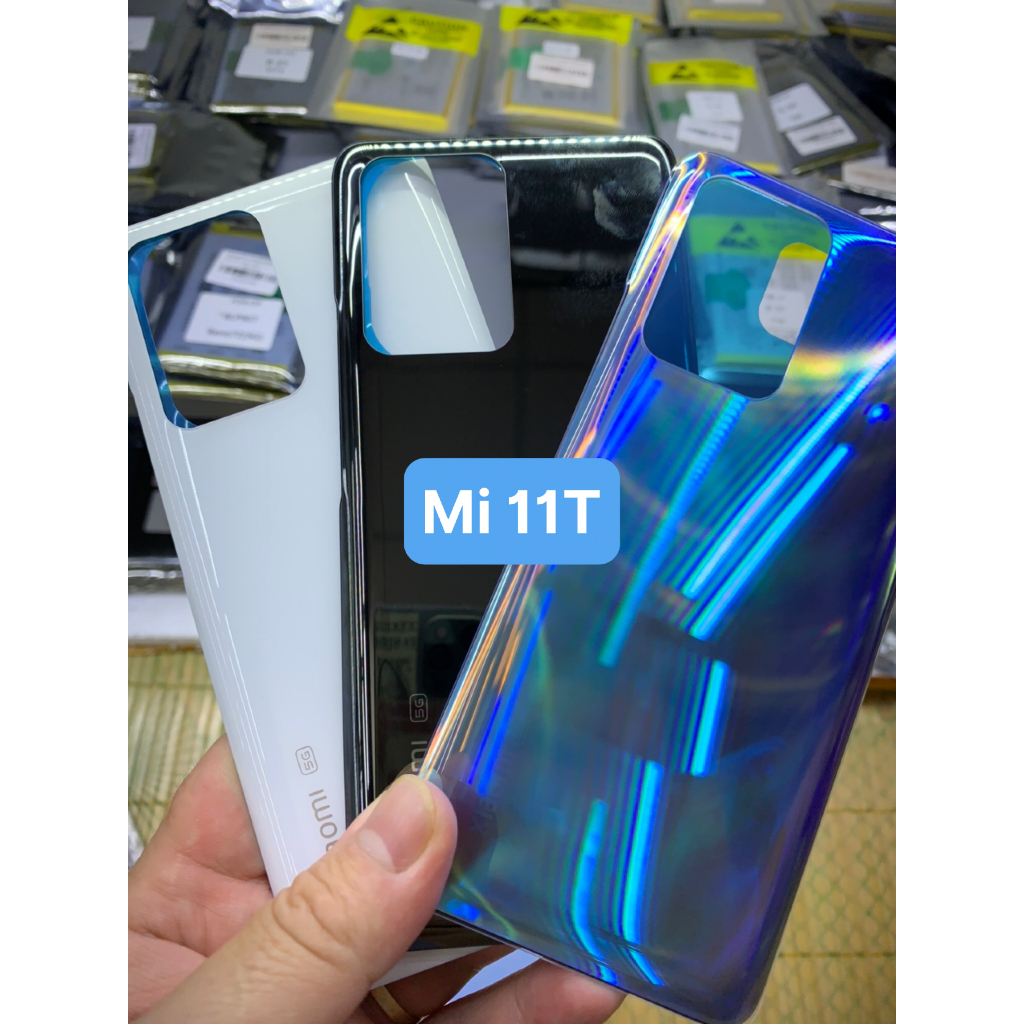 Bộ vỏ, khung xương, kính lưng zin xiaomi Mi 11T - 5G