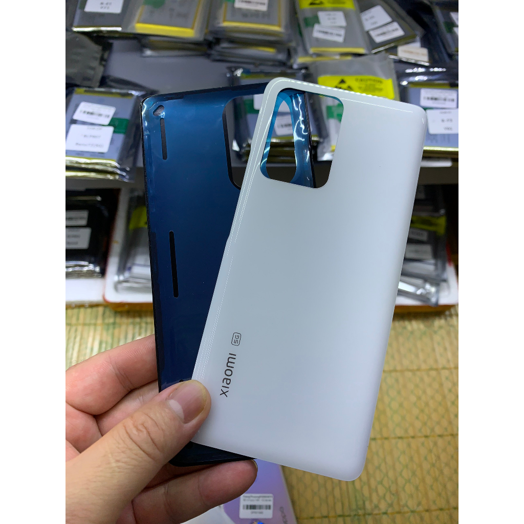 Bộ vỏ, khung xương, kính lưng zin xiaomi Mi 11T - 5G