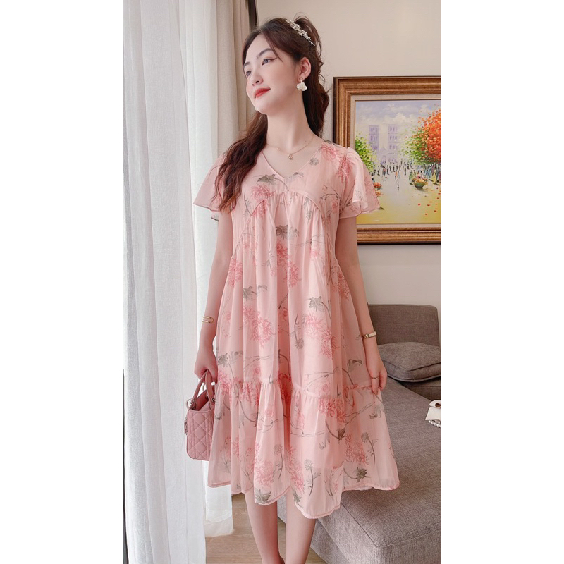 Váy peony babydoll cao cấp