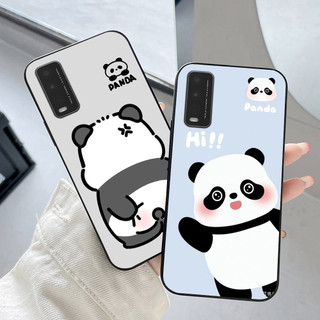 Ốp lưng vivo y20 / v2027 , vivo y20s , vivo y12s in hình gấu panda dễ thương cute