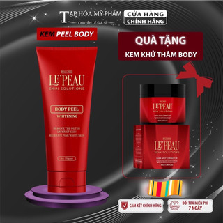 - LEPEAU- Kem bong da, Peel nách Retinol, peel chân, peel body, khử thâm làm trắng da toàn thân