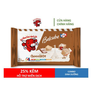 Phô mai vuông belcube vị socola hỗ trợ hệ miễn dịch