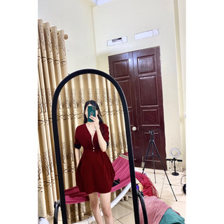 ĐẦM NHUNG ĐỎ (chốt trên live)