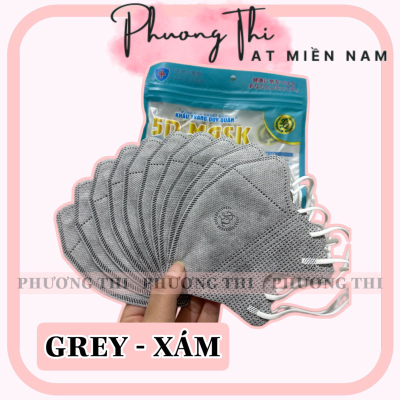 KHẨU TRANG 5D CHÍNH HIỆU DUY QUÂN