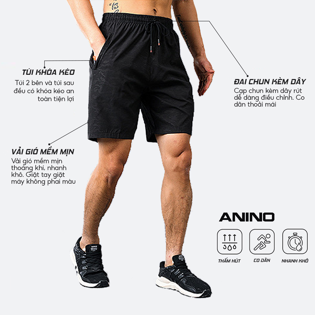 Quần short nam big size,Quần đùi nam bigsize vải gió cao cấp phối họa tiết Rằn Ri,co giãn,thoáng mát cho người 80-130kg
