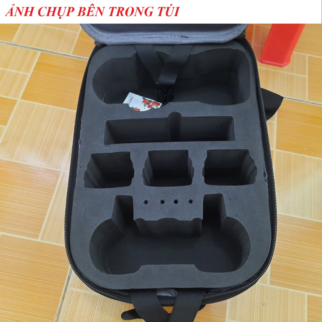 Balo / Túi đựng flycam DJI Air 2/ air 2S có xốp cứng chống va đập để được flycam và phụ kiện flycam