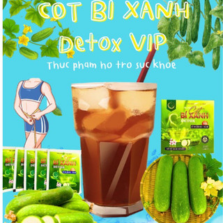 Ltr5gói giảm cân an toàn- detox cốt bí xanh.