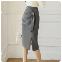 Chân váy A xẻ nhúm 70cm_CV01
