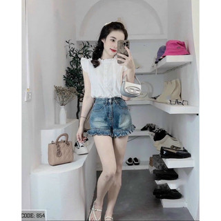 QUẦN SHORT JEANS LAI BÈO (KÈM VIDEO HÌNH THẬT)