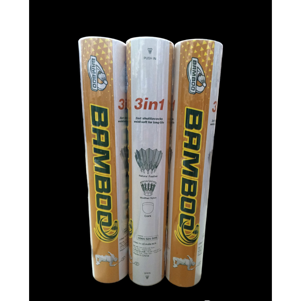 Ống cầu lông BÁN NHÂN TẠO BAMBOO thế hệ mới