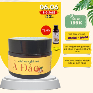 Mặt nạ nghệ Ả đào sáng da, giảm thâm, mờ nám MỘC NHAN 50gr