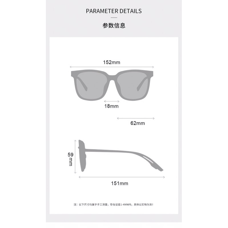 Kính mát Colorein nội địa Trung nunisex nam nữ