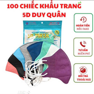 Khẩu trang 5d chính hiệu duy quân