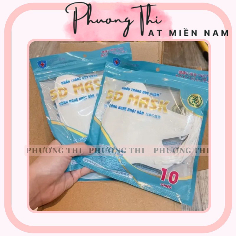 KHẨU TRANG 5D CHÍNH HIỆU DUY QUÂN