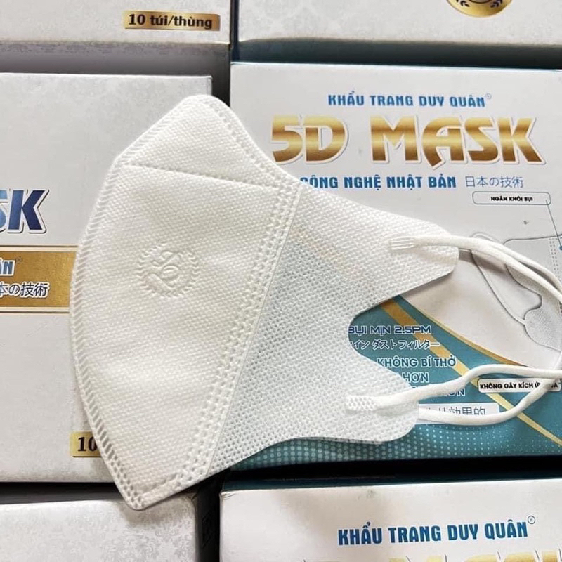 KHẨU TRANG 5D CHÍNH HIỆU DUY QUÂN