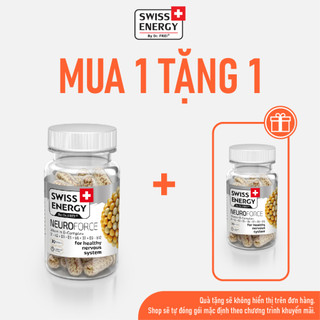 Viên Nang Cải Thiện Trí Nhớ, Tăng Tập Trung Swiss Energy Neuroforce (Hộp 30 Viên)