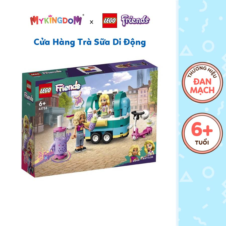 Đồ Chơi Lắp Ráp LEGO Friends Cửa Hàng Trà Sữa Di Động 41733 (109 chi tiết)