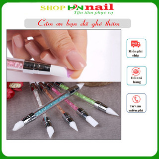 Bộ cọ silicon dùng cho gel lặn hoa không lưu huỳnh shop Hnnail